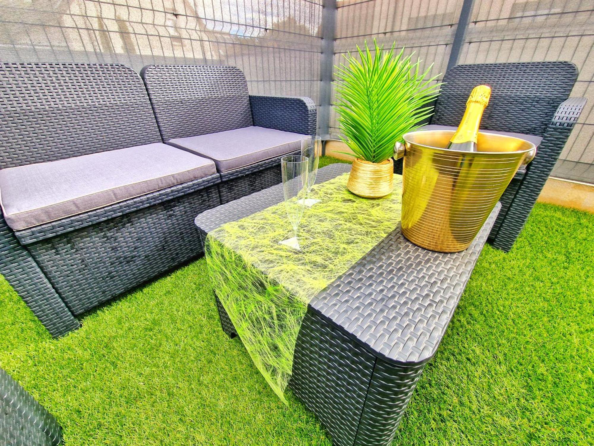 Relax Spa-4 Pers-Jacuzzi-Parking-Jardin-Clim-Colmar Muntzenheim Eksteriør bilde